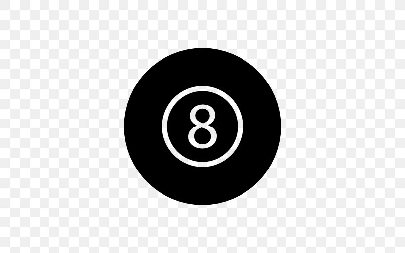 Logo Magic 8-Ball Brand Eight-ball Font, PNG, 512x512px, Logo, Black, Black M, Brand, Business Download Free