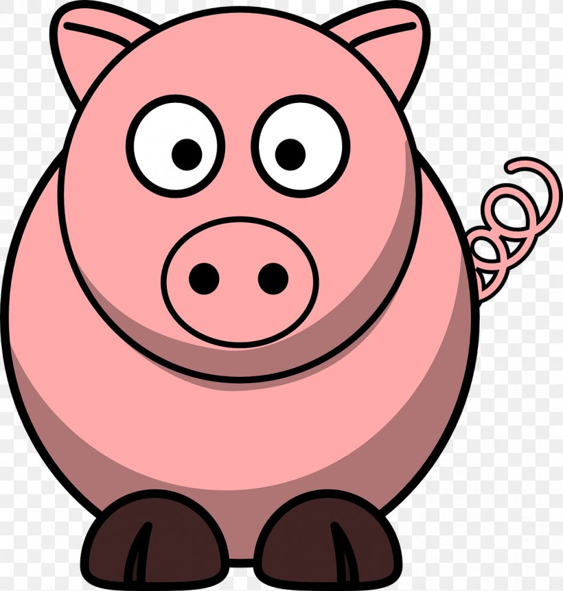 Pig's Ear Clip Art, PNG, 1218x1280px, Pig, Animation, Artwork, Mammal, Nose Download Free