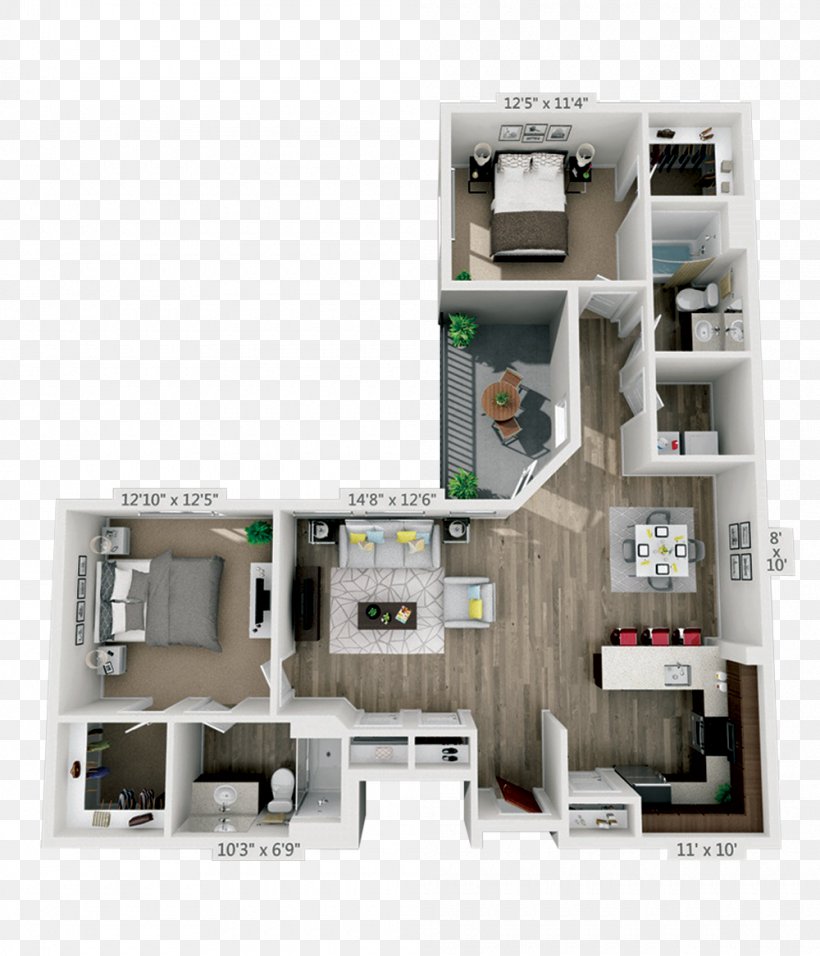 4th West Apartments Bathroom Bedroom, PNG, 1000x1167px, Apartment, Bathroom, Bedroom, Elevation, Floor Download Free