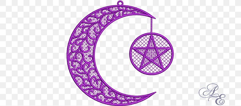 Crescent Moon, PNG, 722x361px, Crescent, Embroidery, Goddess, Lace, Lavender Download Free