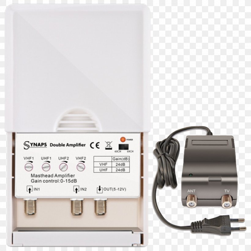 Digital Video Broadcasting Ultra High Frequency DVB-T Aerials Amplificador, PNG, 1400x1400px, 4glte Filter, Digital Video Broadcasting, Ac Adapter, Adapter, Aerials Download Free