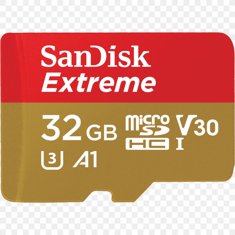 MicroSD Secure Digital Flash Memory Cards SDXC SanDisk, PNG, 1000x1000px, 4k Resolution, Microsd, Area, Brand, Camera Download Free