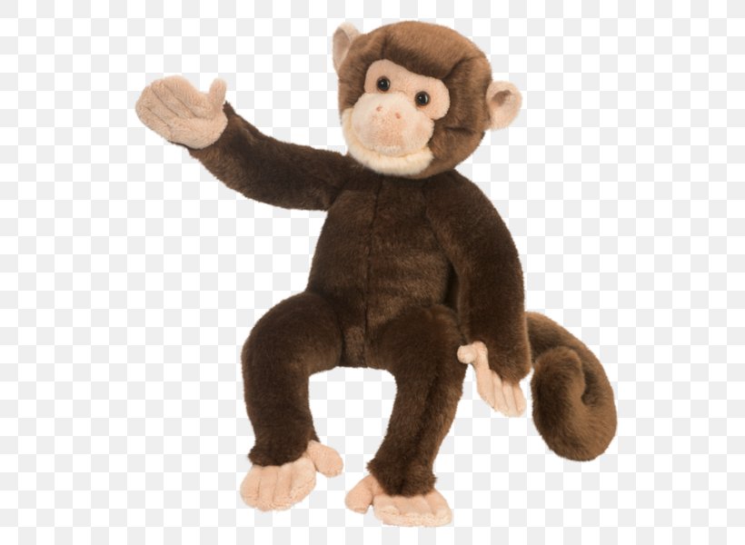 Stuffed Animals & Cuddly Toys Monkey Bear Chimpanzee, PNG, 600x600px, Watercolor, Cartoon, Flower, Frame, Heart Download Free