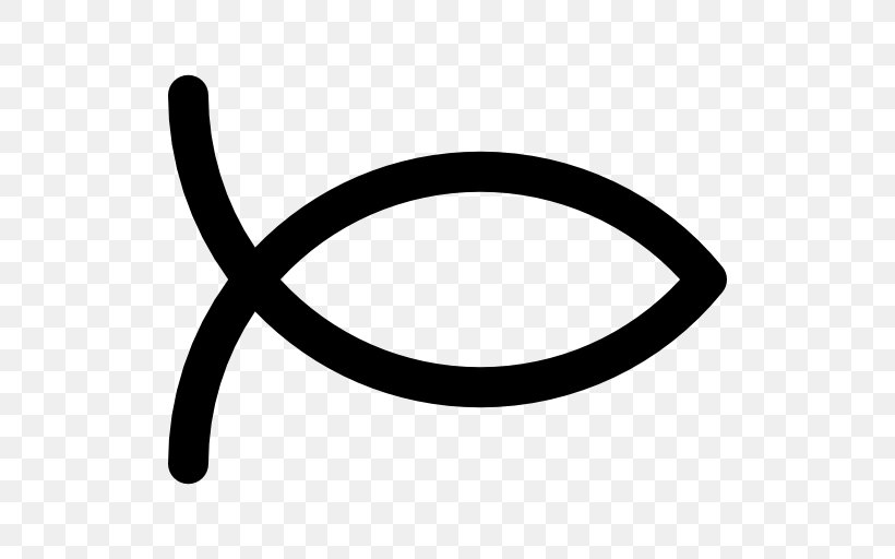 Symbol Christianity, PNG, 512x512px, Symbol, Black, Black And White, Christianity, Fish Download Free