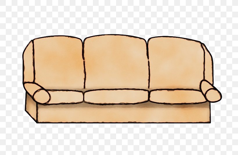 Watercolor Cartoon, PNG, 720x534px, Watercolor, Chair, Couch, Furniture, Futon Pad Download Free