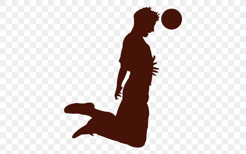 Football Player Silhouette Sport, PNG, 512x512px, Football, Arm, Ball, Football Player, Goal Download Free