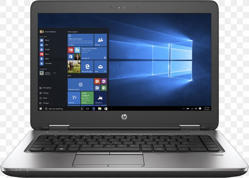 Laptop Hewlett-Packard HP EliteBook HP ProBook 640 G2, PNG, 1000x716px, Laptop, Computer, Computer Hardware, Display Device, Electronic Device Download Free