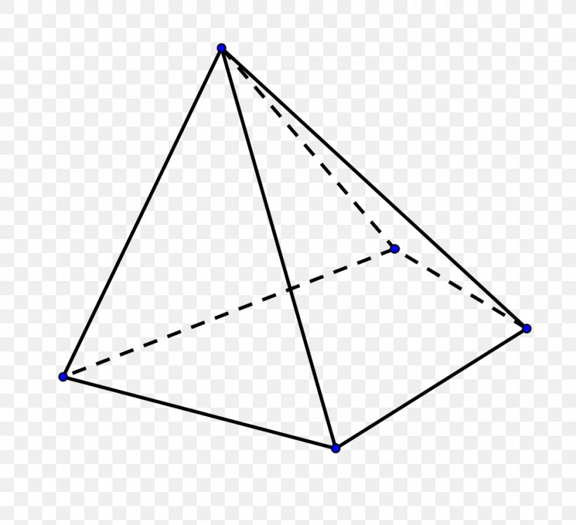 Triangle Pyramid Area Solid Geometry Edge, PNG, 989x902px, Triangle, Area, Base, Cavalier Perspective, Edge Download Free
