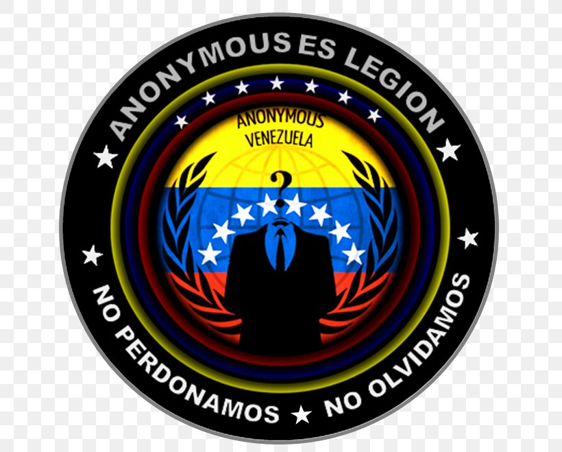 Venezuelans Anonymous Hacker Video, PNG, 659x659px, Venezuela, Anonymous, Area, Brand, Emblem Download Free