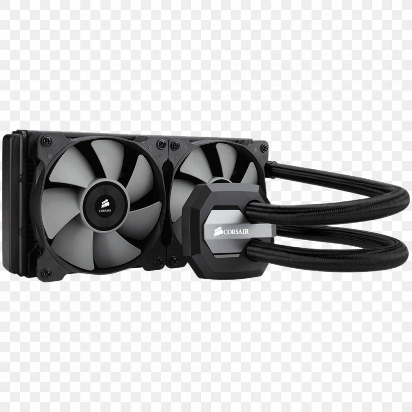 Computer System Cooling Parts Water Cooling Heat Sink Central Processing Unit Corsair Components, PNG, 1000x1000px, Computer System Cooling Parts, Audio, Audio Equipment, Central Processing Unit, Corsair Components Download Free