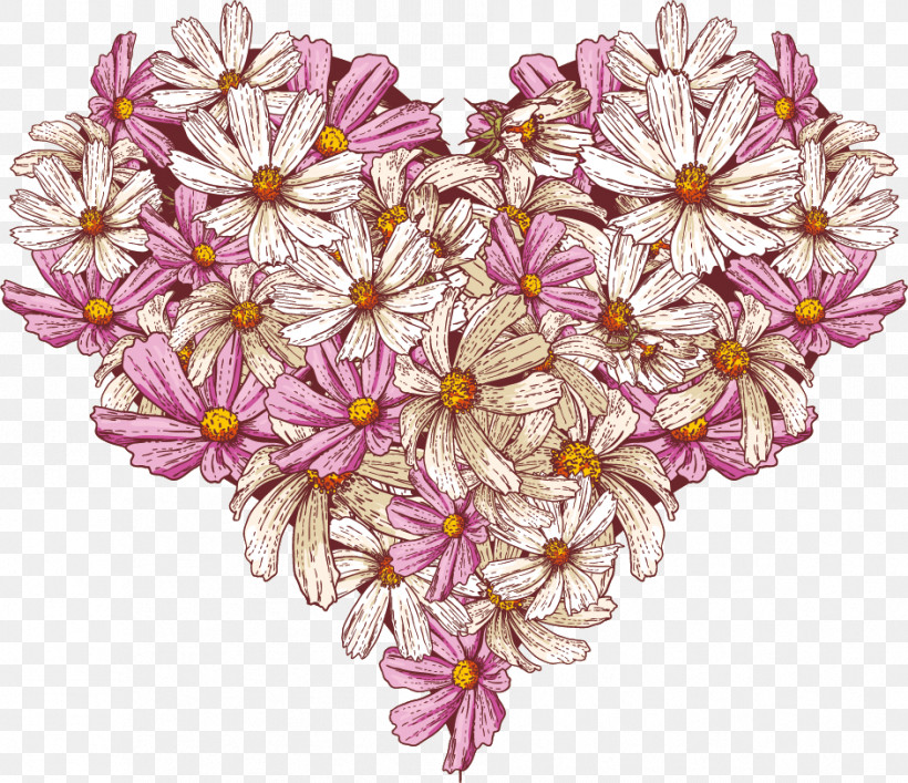 Flower Heart Valentines Day Love, PNG, 942x813px, Flower Heart, Cut Flowers, Flower, Heart, Love Download Free
