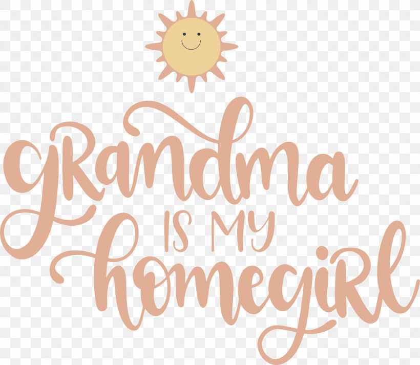 Grandma, PNG, 3000x2612px, Grandma, Biology, Cartoon, Happiness, Logo Download Free