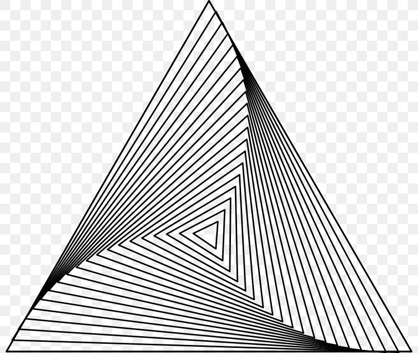 Penrose Triangle Tessellation Geometry Art, PNG, 800x693px, Penrose Triangle, Art, Black And White, Boat, Cone Download Free