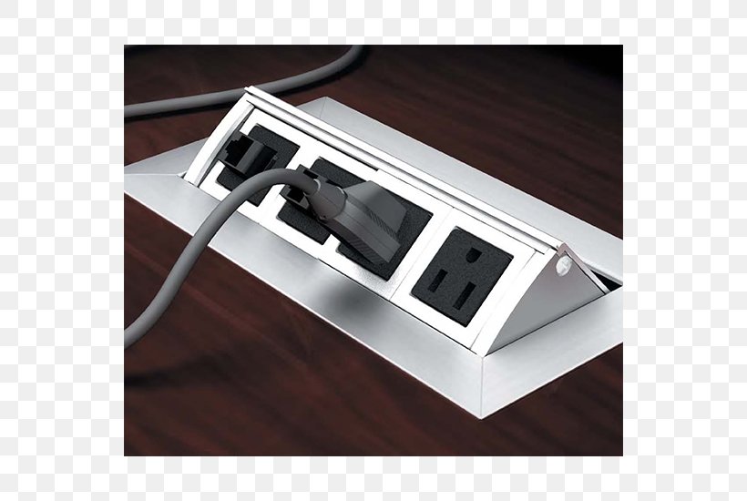 Table Desk Conference Centre AC Power Plugs And Sockets Furniture, PNG, 700x550px, Table, Ac Power Plugs And Sockets, Automotive Exterior, Box, Cable Management Download Free