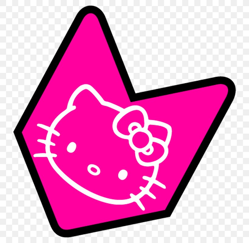 Hello Kitty Sticker Decal T-shirt, PNG, 800x800px, Hello Kitty, Area, Bag, Cosmetics, Decal Download Free