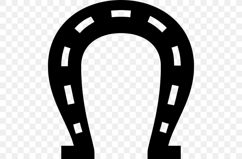 Horseshoe Clip Art, PNG, 540x540px, Horse, Black And White, Brand, Equestrian, Horseshoe Download Free