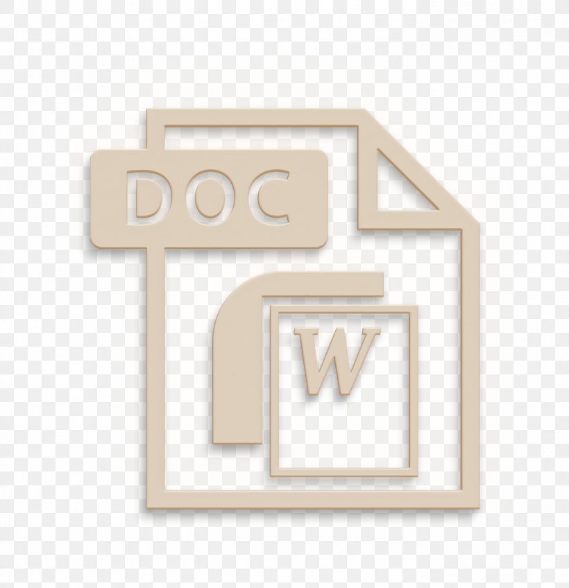Doc Icon Word Icon, PNG, 1388x1436px, Doc Icon, Beige, Logo, Material Property, Number Download Free