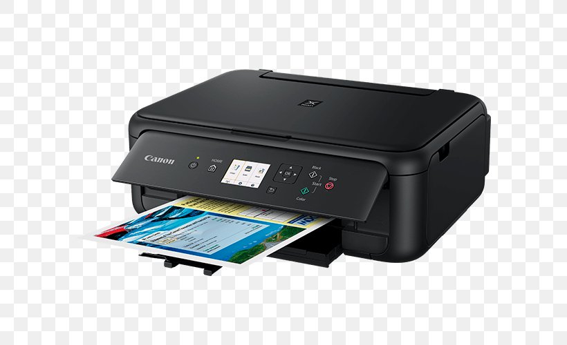 Multi-function Printer Canon Inkjet Printing, PNG, 800x500px, Multifunction Printer, Airprint, Canon, Duplex Printing, Electronic Device Download Free