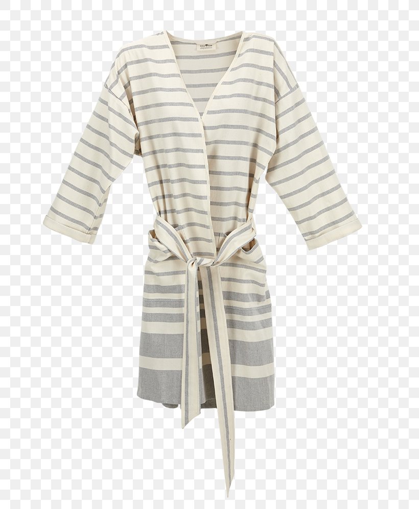 Bathrobe Sleeve Clothing Cotton, PNG, 748x998px, Robe, Bathrobe, Beige, Clothes Hanger, Clothing Download Free