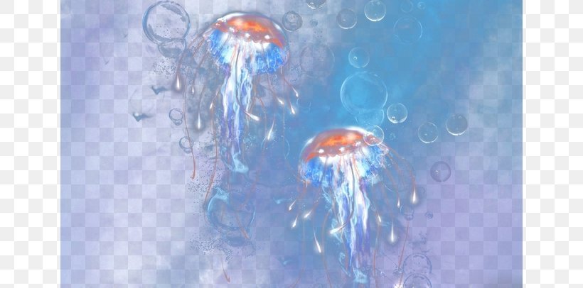 Jellyfish Text The Symbolic Meaning Illustration, PNG, 650x406px, Jellyfish, Art, Blue, Computer, Energy Download Free