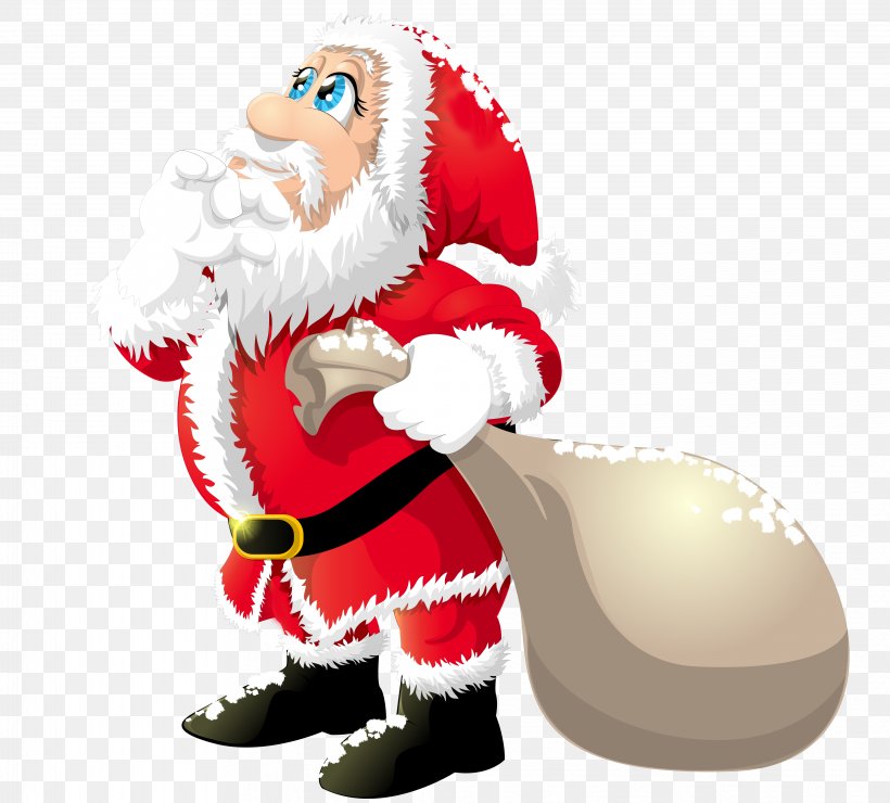 Santa Claus Christmas Clip Art, PNG, 4054x3663px, Santa Claus, Christmas, Christmas Decoration, Christmas Ornament, Fictional Character Download Free