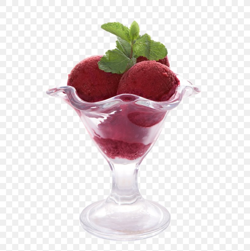 Sundae Sorbet Ice Cream Parfait Granita, PNG, 583x823px, Sundae, Berry, Chokeberry, Cream, Currant Download Free