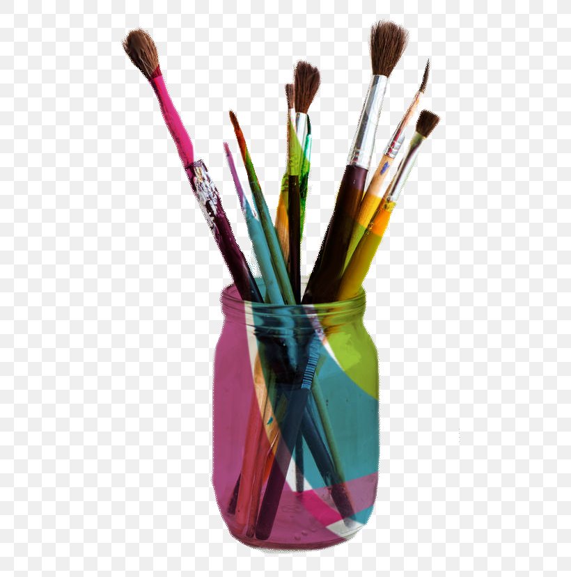 Vase Make-Up Brushes Cosmetics Product, PNG, 533x829px, Vase, Brush, Cosmetics, Makeup Brushes, Pencil Download Free