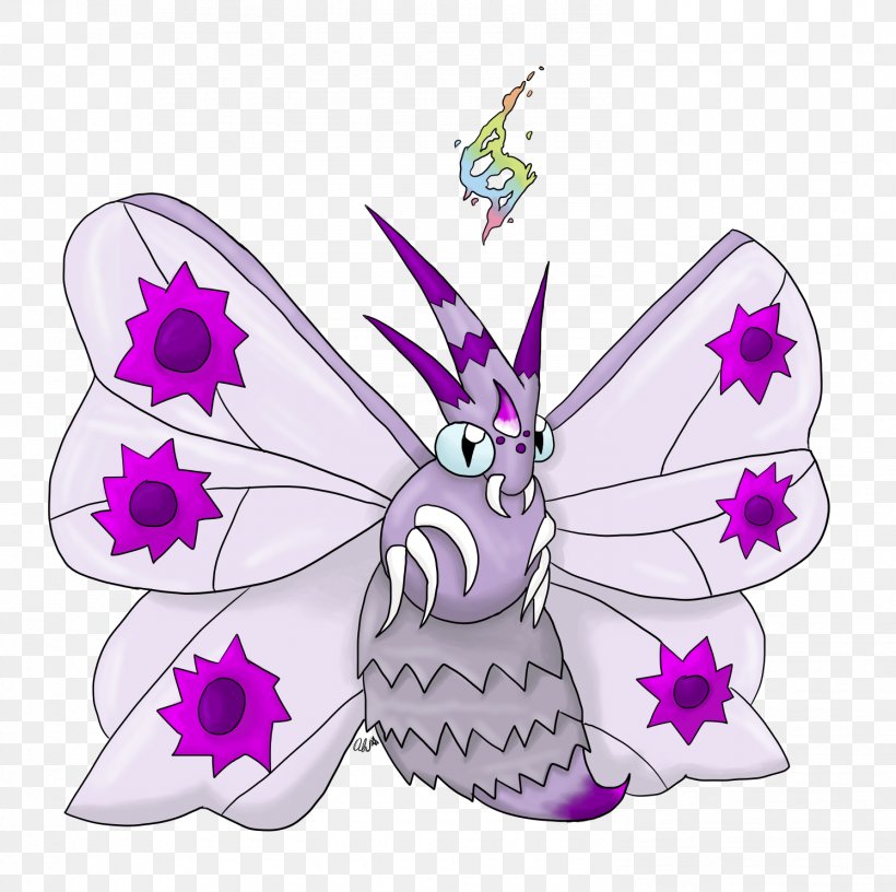 Venomoth Venonat Pokémon Illustration Evolution, PNG, 1494x1488px, Venomoth, Art, Butterfly, Deviantart, Digital Art Download Free