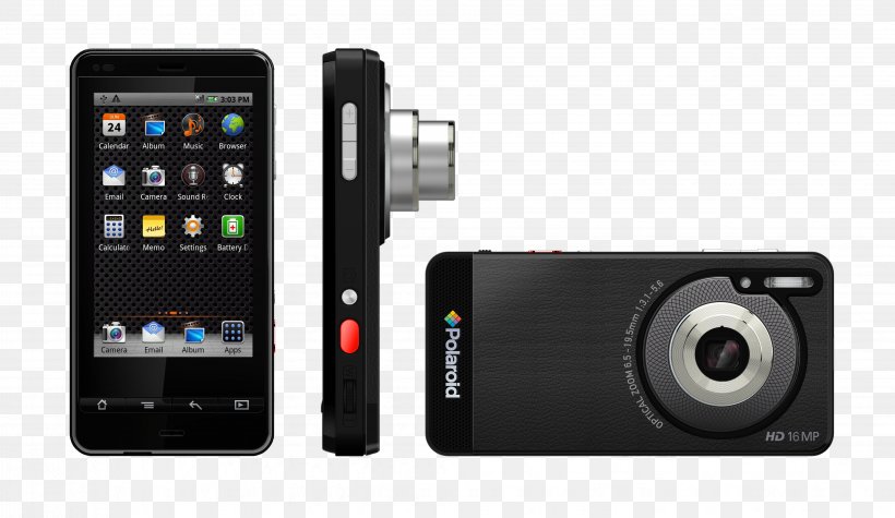 Android Polaroid Corporation Smart Camera Point-and-shoot Camera, PNG, 4082x2365px, Android, Camera, Camera Accessory, Camera Lens, Camera Phone Download Free