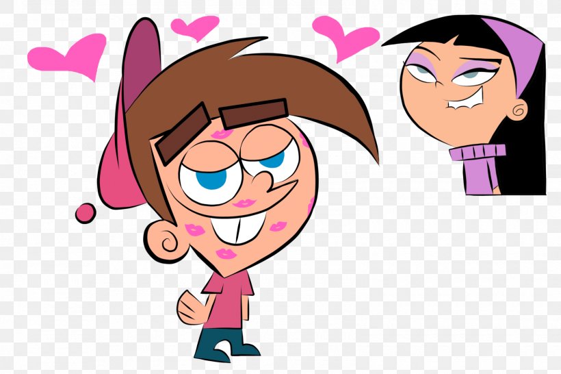 Cartoon Timmy Turner Tiimmy Turner Clip Art, PNG, 1600x1067px, Watercolor, Cartoon, Flower, Frame, Heart Download Free