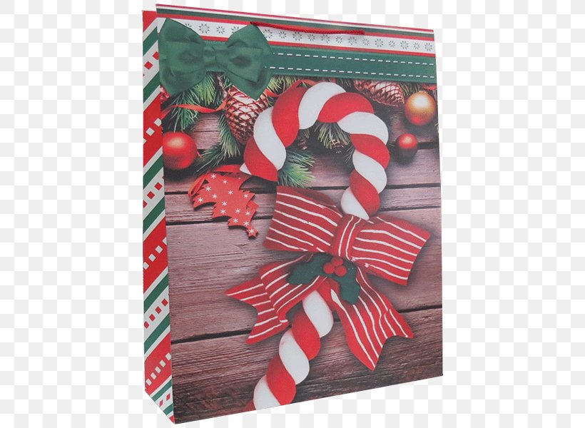 Christmas Ornament Candy Cane Paper Ribbon Bag, PNG, 600x600px, Christmas Ornament, Bag, Bastone, Bookshop, Candy Cane Download Free