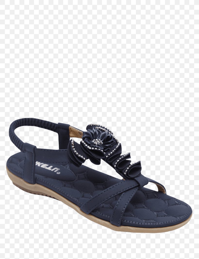Sandal Shoe Flip-flops Slide Heel, PNG, 800x1064px, Sandal, Electric Blue, Flip Flops, Flipflops, Flower Download Free