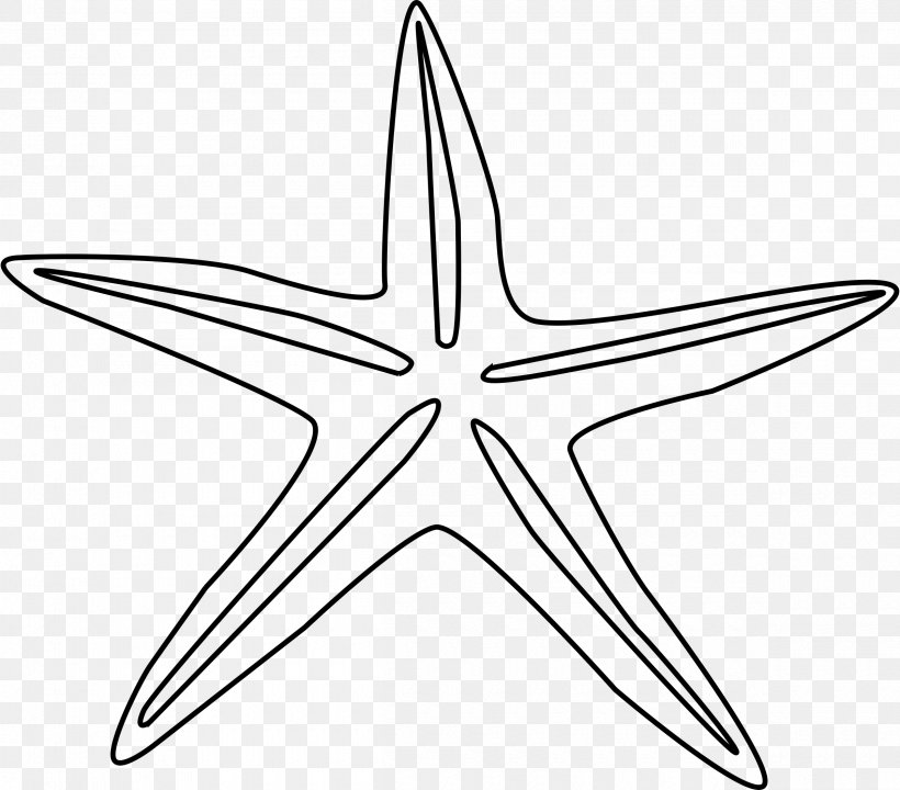 Starfish Star Line Art Symmetry, PNG, 2400x2109px, Starfish, Line Art, Star, Symmetry Download Free