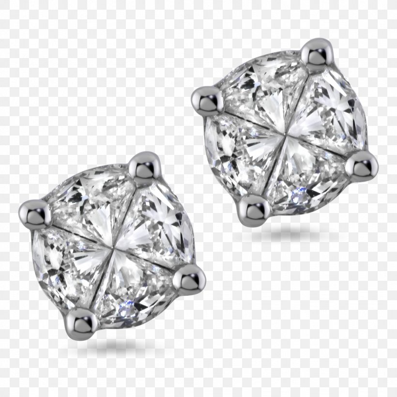 Earring Jewellery Diamond Cut Brilliant, PNG, 1024x1024px, Earring, Bling Bling, Body Jewelry, Brilliant, Carat Download Free