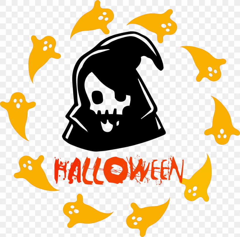 Happy Halloween, PNG, 3000x2971px, Happy Halloween, Biology, Logo, Meter, Science Download Free