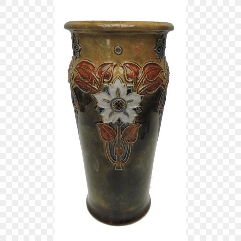 Vase Royal Doulton Ceramic Earthenware Lambeth, PNG, 1000x1000px, Vase, Antique, Art, Art Nouveau, Artifact Download Free