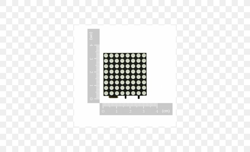 Dot-matrix Display Dot Matrix Light-emitting Diode Display Device Integrated Circuits & Chips, PNG, 500x500px, Dotmatrix Display, Anode, Arduino, Array Data Structure, Brand Download Free