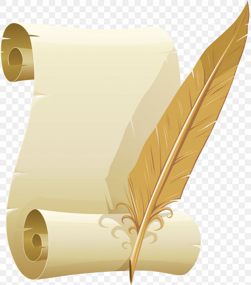 Paper Quill Parchment Clip Art, PNG, 4850x5500px, Paper, Book, Feather, Papyrus, Parchment Download Free
