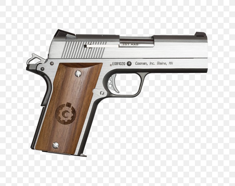 Coonan .357 Magnum Firearm Pistol .357 SIG, PNG, 650x650px, 38 Special, 357 Magnum, 357 Sig, Coonan, Air Gun Download Free