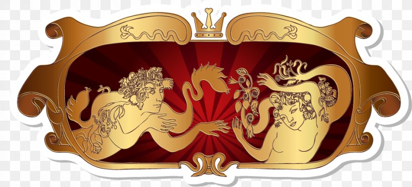 Golden Retro Crown, PNG, 947x430px, Valentines Day, Crown, Falling In Love, Gold, Imperial Crown Download Free