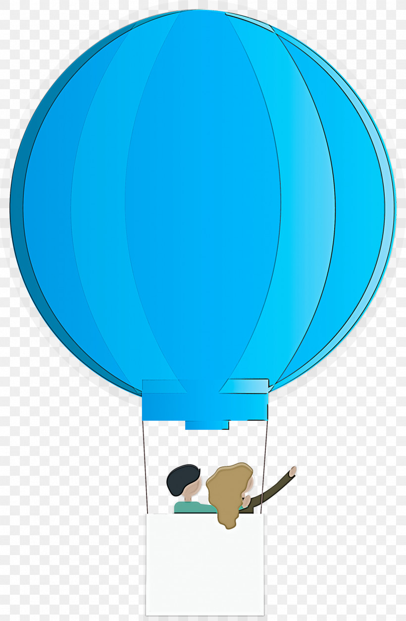 Hot Air Balloon Floating, PNG, 1963x3000px, Hot Air Balloon, Aerostat, Aqua, Azure, Balloon Download Free