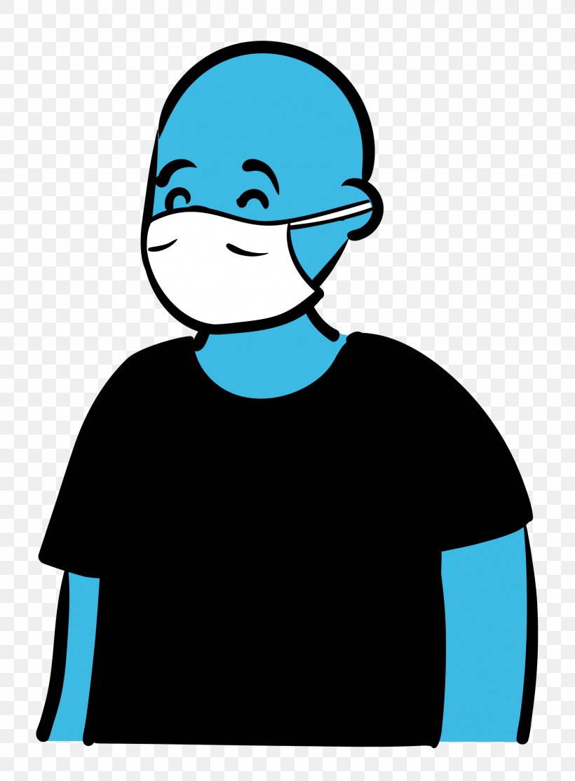 Man Medical Mask Coronavirus, PNG, 1839x2500px, Man, Cartoon, Character, Coronavirus, Face Download Free