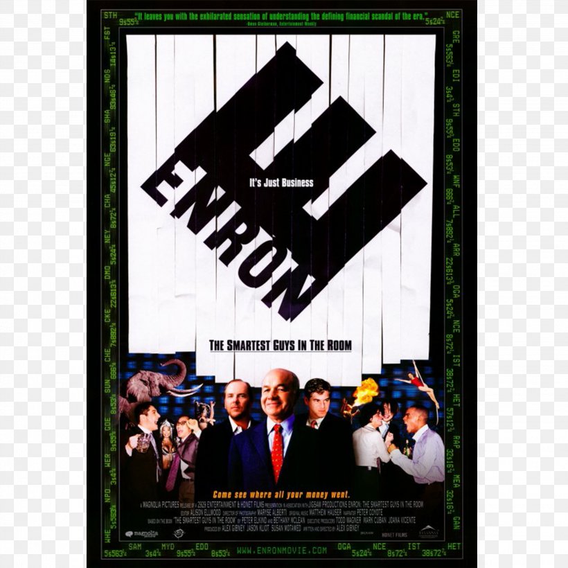 The Smartest Guys In The Room United States Enron Documentary Film, PNG, 2835x2835px, United States, Advertising, Business, Documentary Film, Enron Download Free
