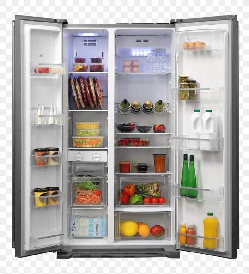 Refrigerator Home Appliance Russell Hobbs Auto-defrost Freezers, PNG, 908x1000px, Refrigerator, Autodefrost, Door, Freezers, Home Appliance Download Free