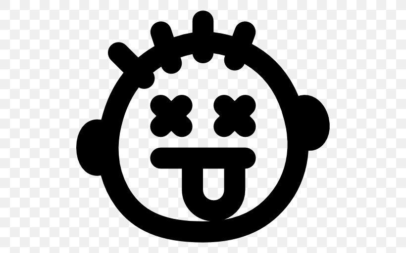 Smiley Emoticon Icon Design Clip Art, PNG, 512x512px, Smiley, Avatar, Black And White, Emoticon, Icon Design Download Free