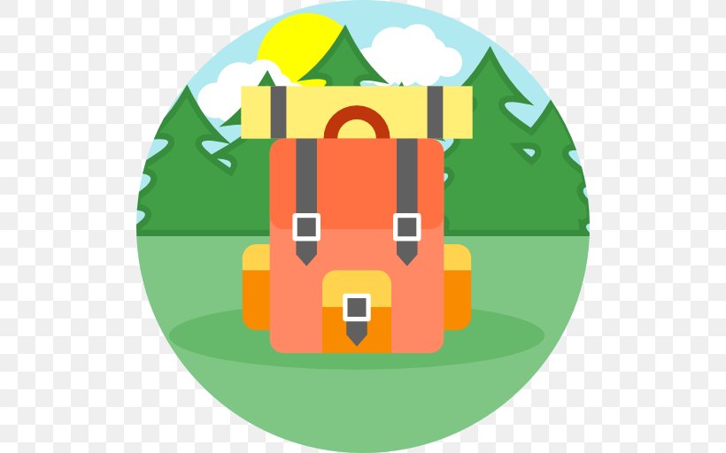 Vector Graphics Illustration Image Royalty-free Stock Photography, PNG, 512x512px, Royaltyfree, Area, Backpack, Campervans, Green Download Free
