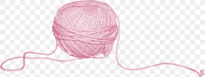 Yarn Wool Gomitolo Clip Art, PNG, 1900x721px, Yarn, Drawing, Gomitolo, Handsewing Needles, Headgear Download Free