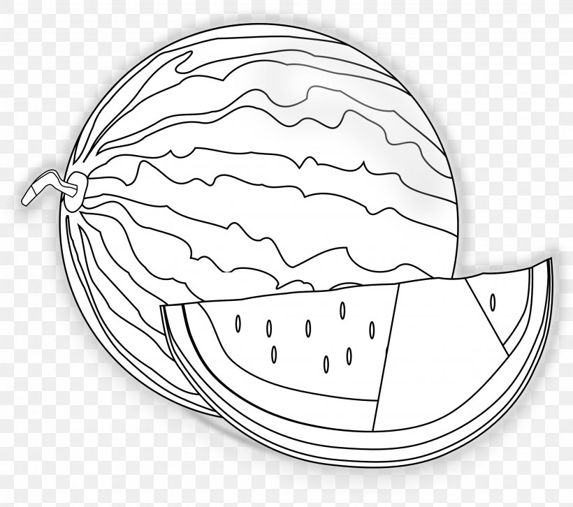 Drawing Watermelon Coloring Book Clip Art, PNG, 2555x2263px, Drawing, Area, Black And White, Coloring Book, Food Download Free