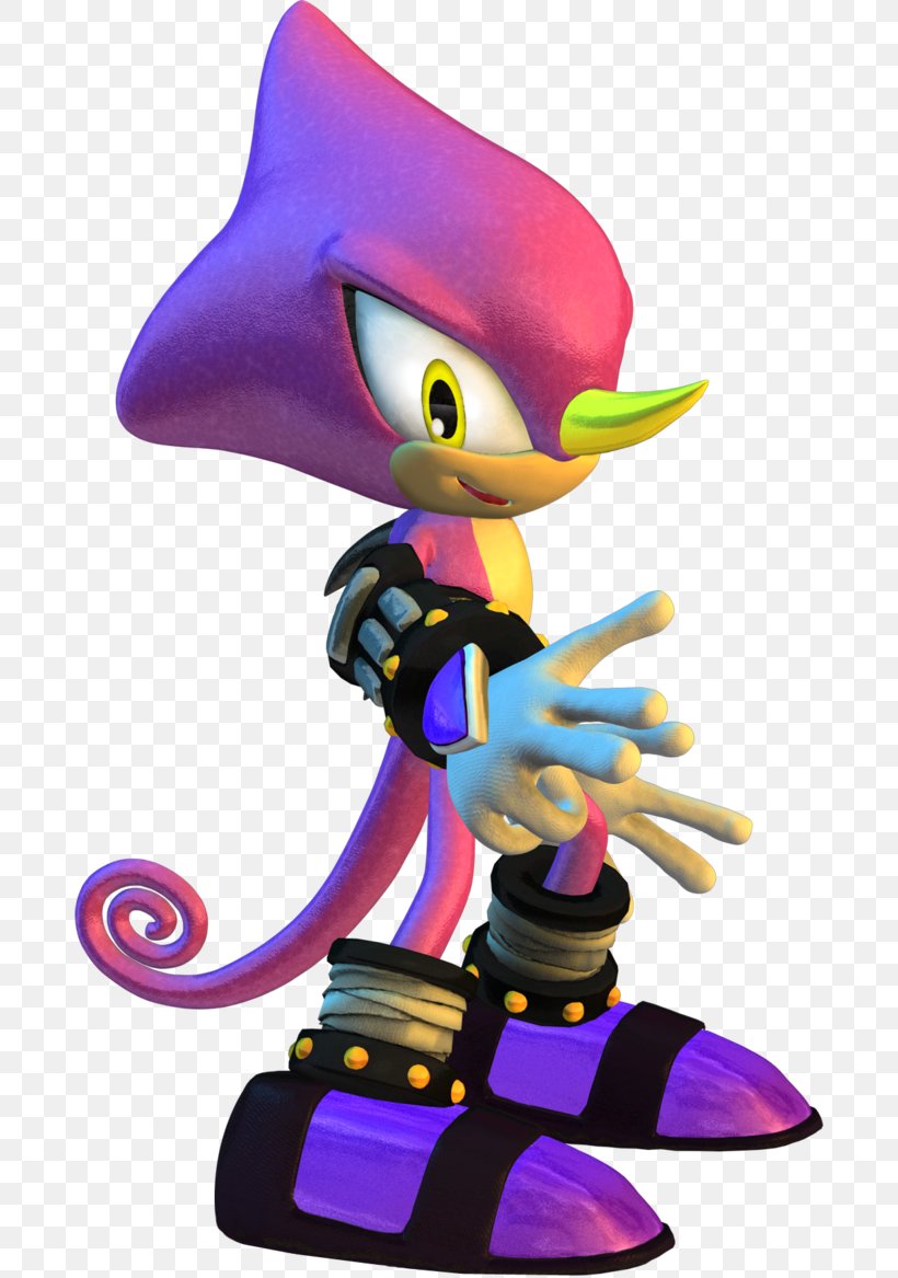 Espio The Chameleon Sonic Forces Hedgehog Sonic Rivals Chameleons, PNG, 684x1167px, Espio The Chameleon, Action Figure, Amy Rose, Art, Bird Download Free