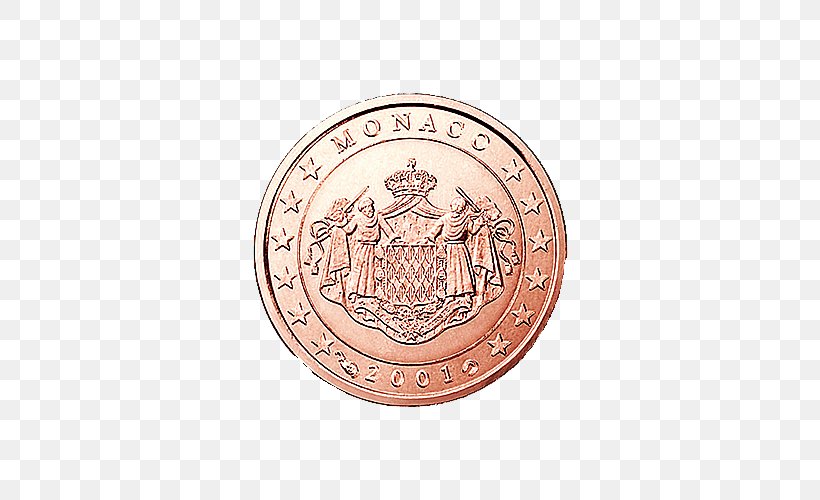 Monaco Coin Badge Circle Euro, PNG, 500x500px, Monaco, Badge, Coin, Copper, Currency Download Free